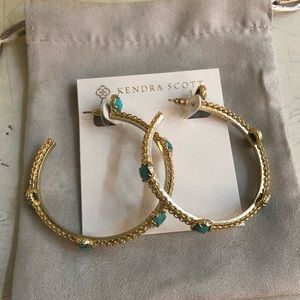 Kendra Scott vintage hoops